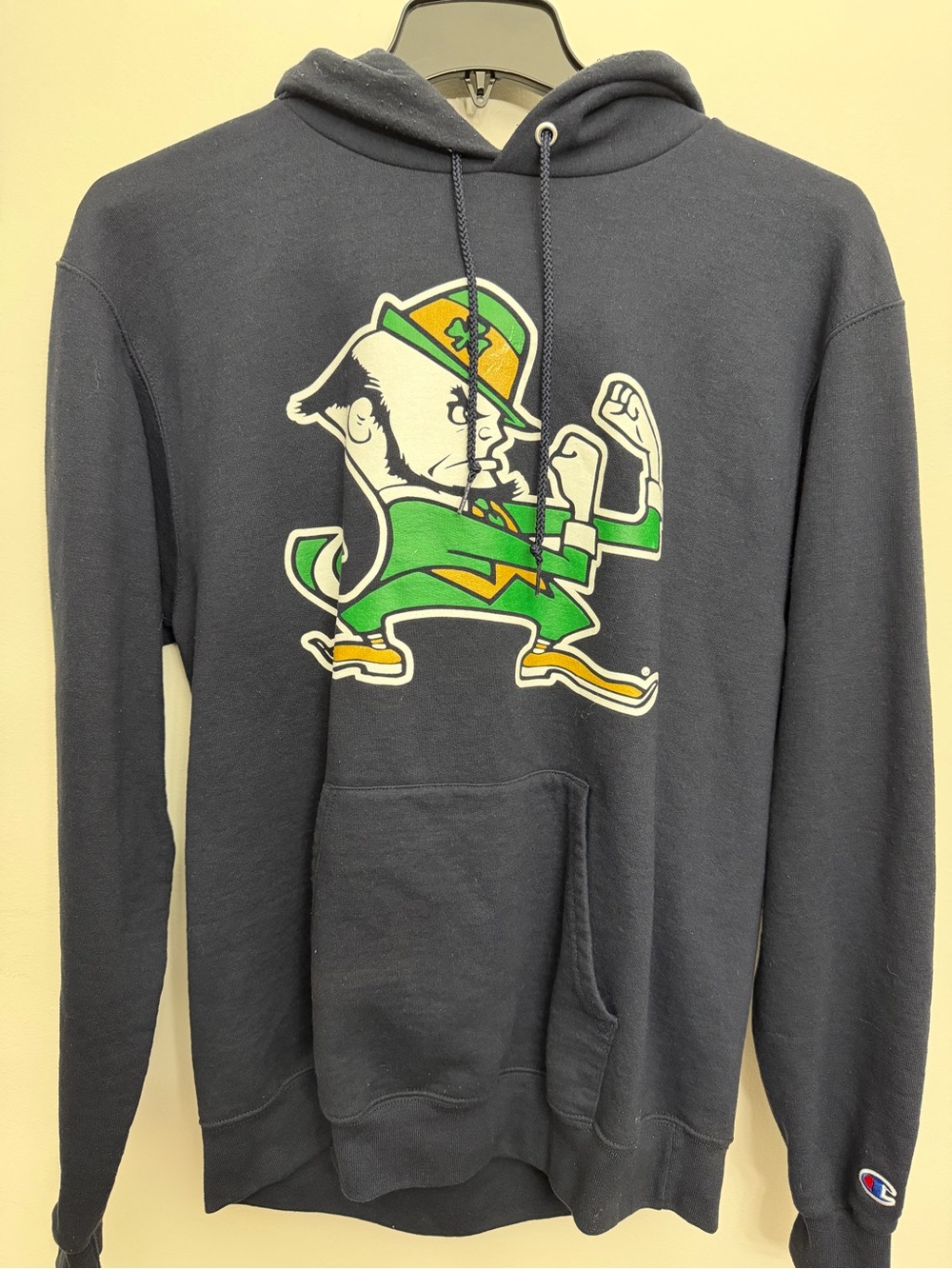 Notre Dame Fightin’ Irish Navy Hoodie Size M